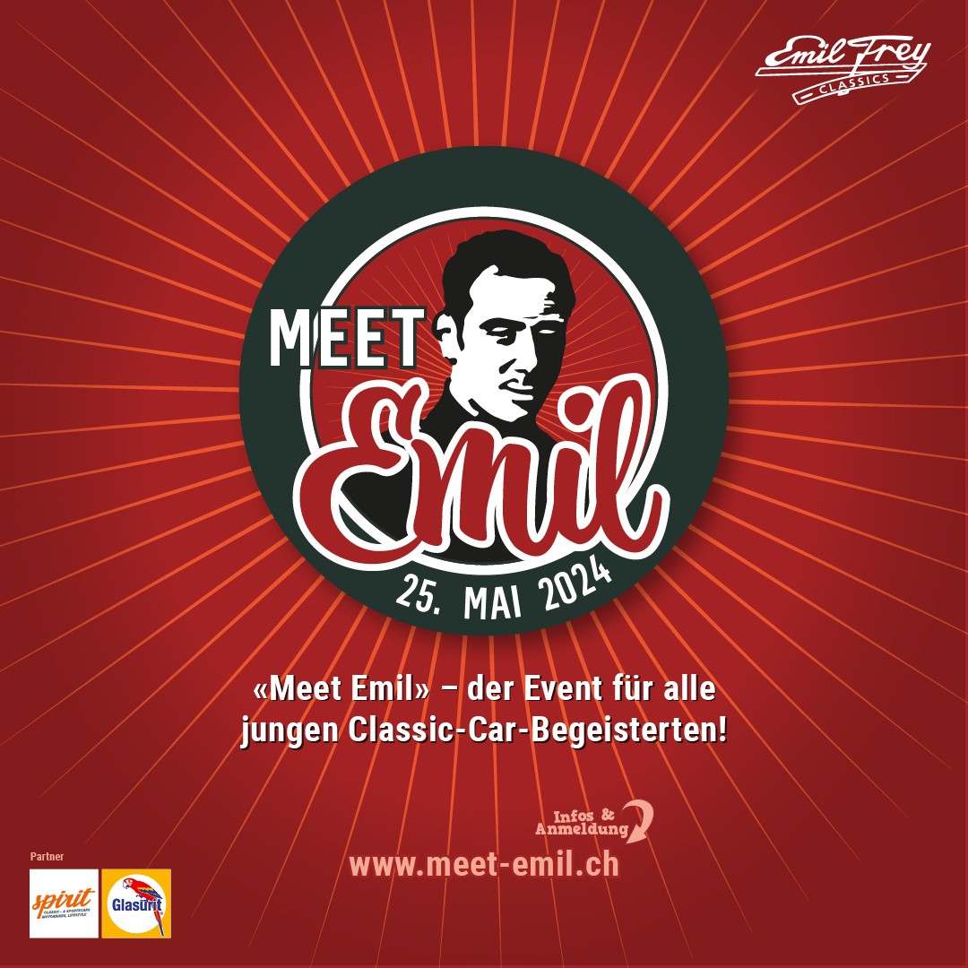 «Meet Emil» der Event für alle jungen Classic-Car-Begeisterten