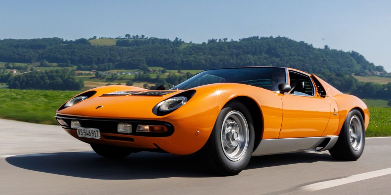 SPINTO VELOCE: Lamborghini Miura P400 SV